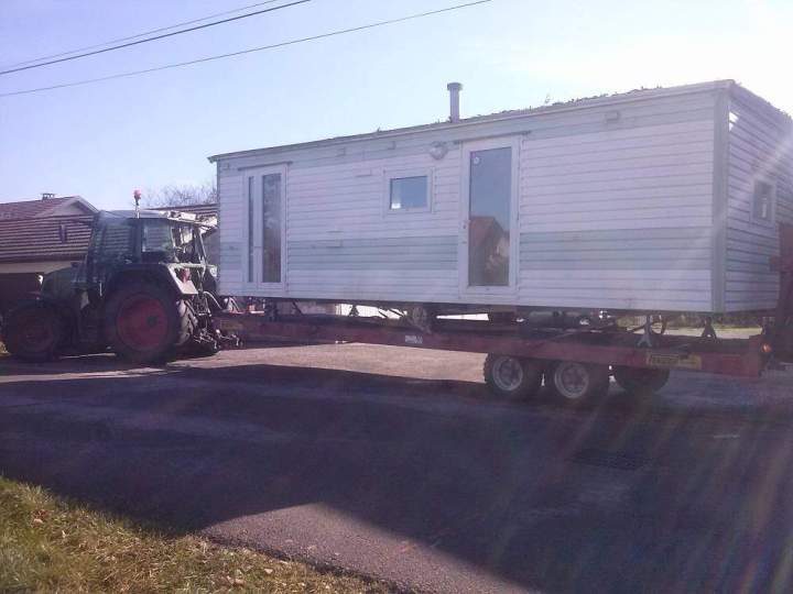 Transport et installation mobil-home Franche-Comté