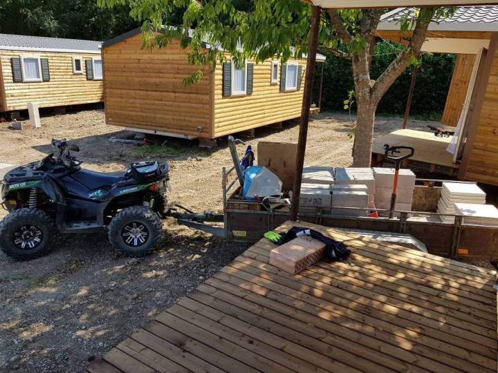 Déplacement de mobil-home Franche-Comté