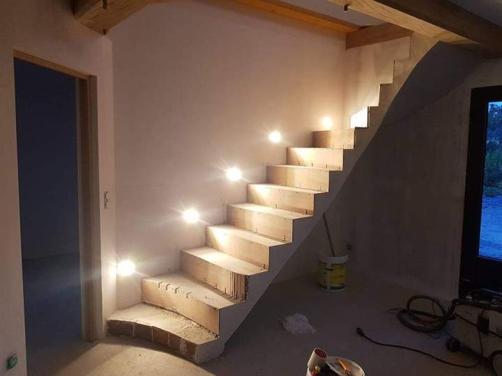 pose d'escalier mobil-home Franche-Comté